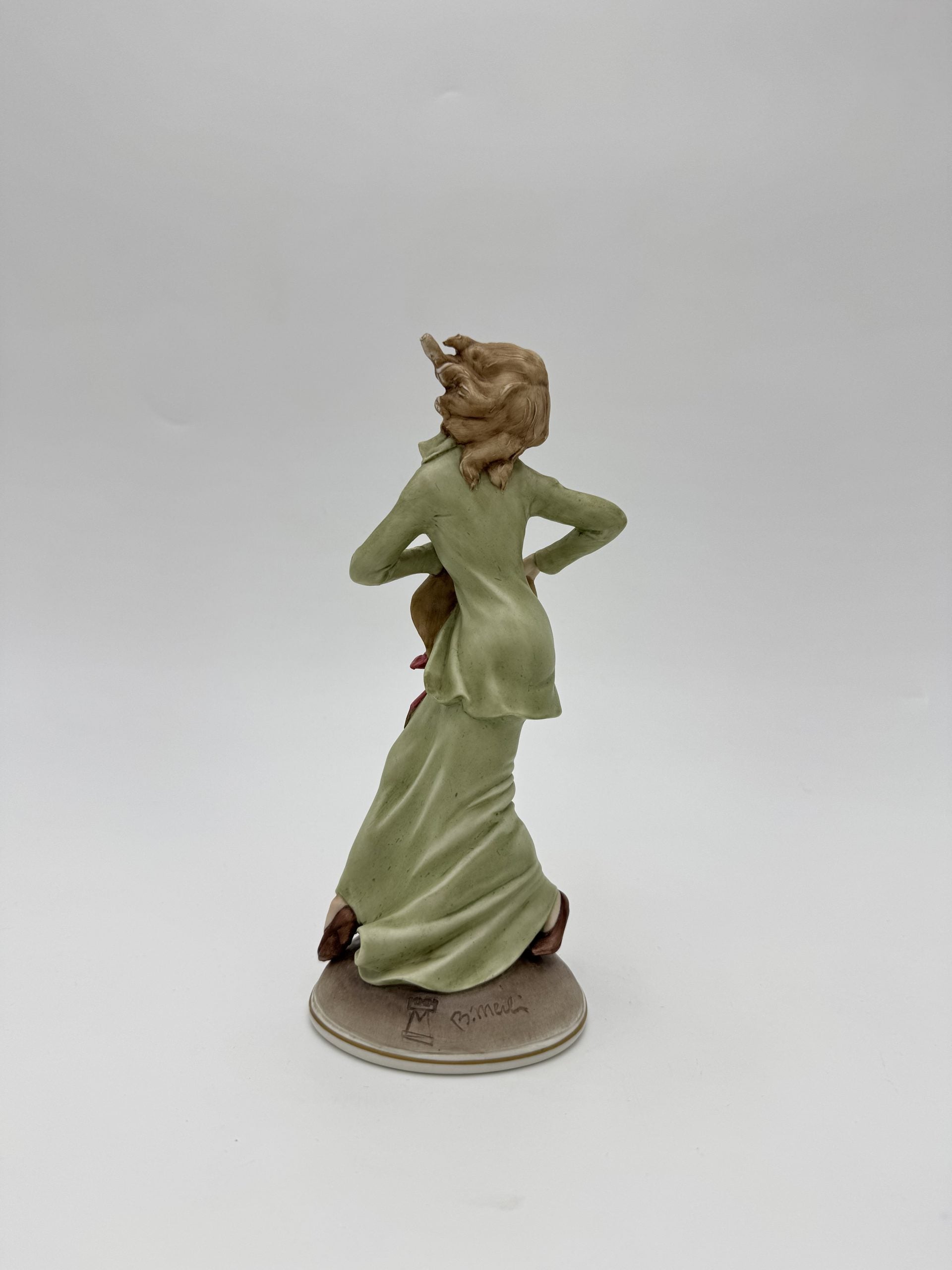 Capodimonte Porcelain Bruno Merli Figure Signed